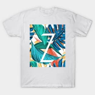 Tropical Alphabet “Z” T-Shirt